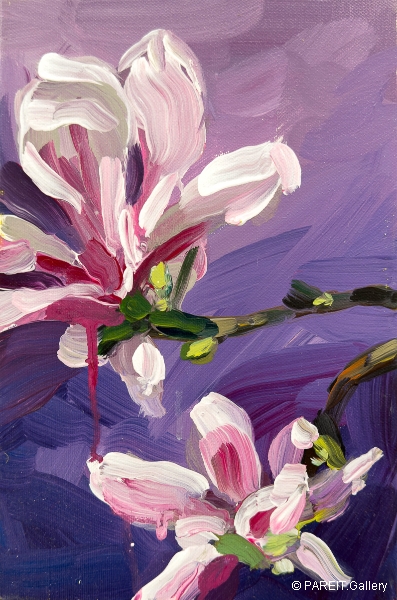 DE VLIEGHER Alice - Magnolia II purple